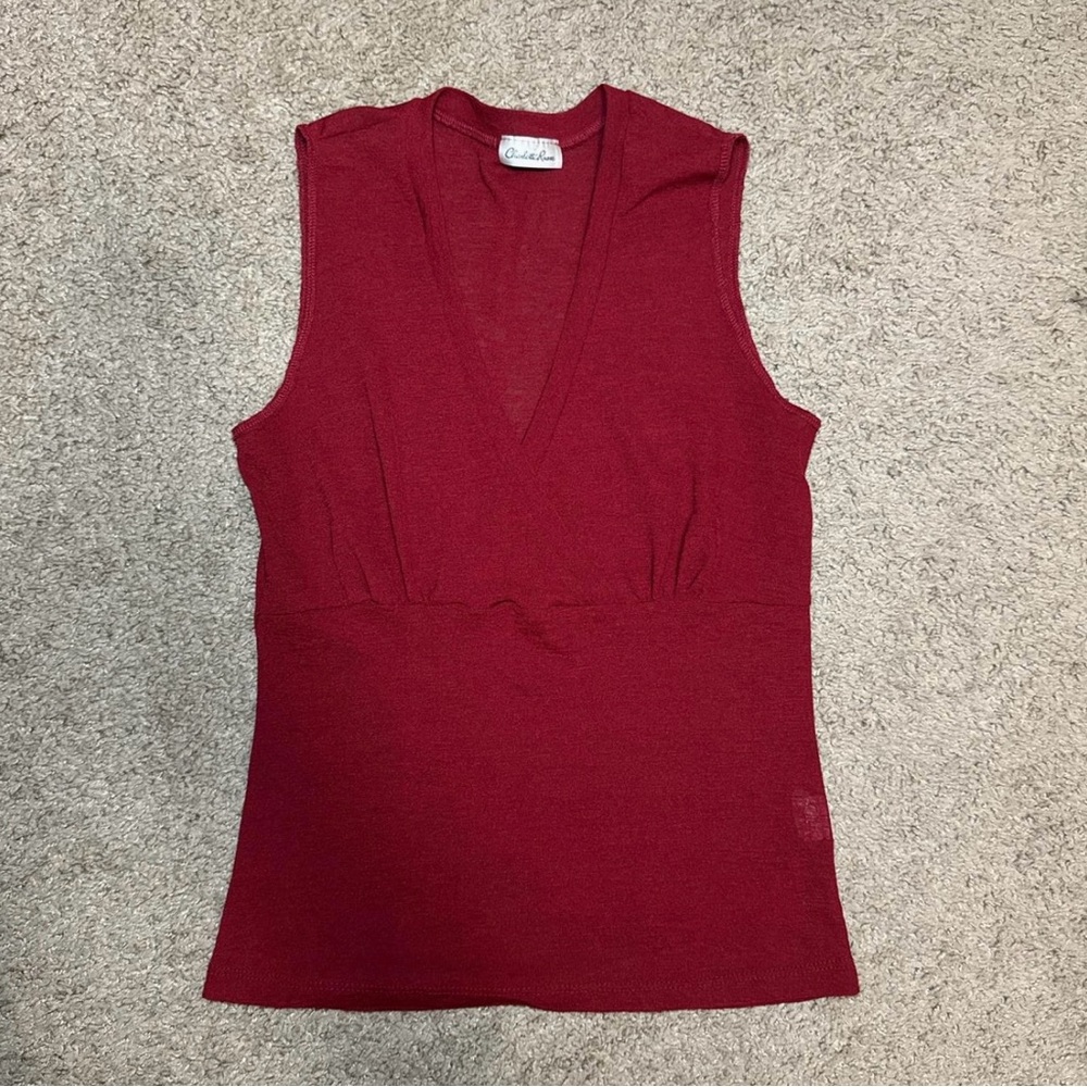 Sheer Sleeveless Top